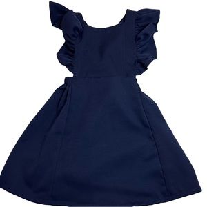 Bailey’s Blossom Victoria Ruffle Back Suspender Dress